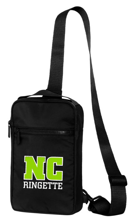 Nova Central Ringette - Black NC Ringette Matte Sling Bag