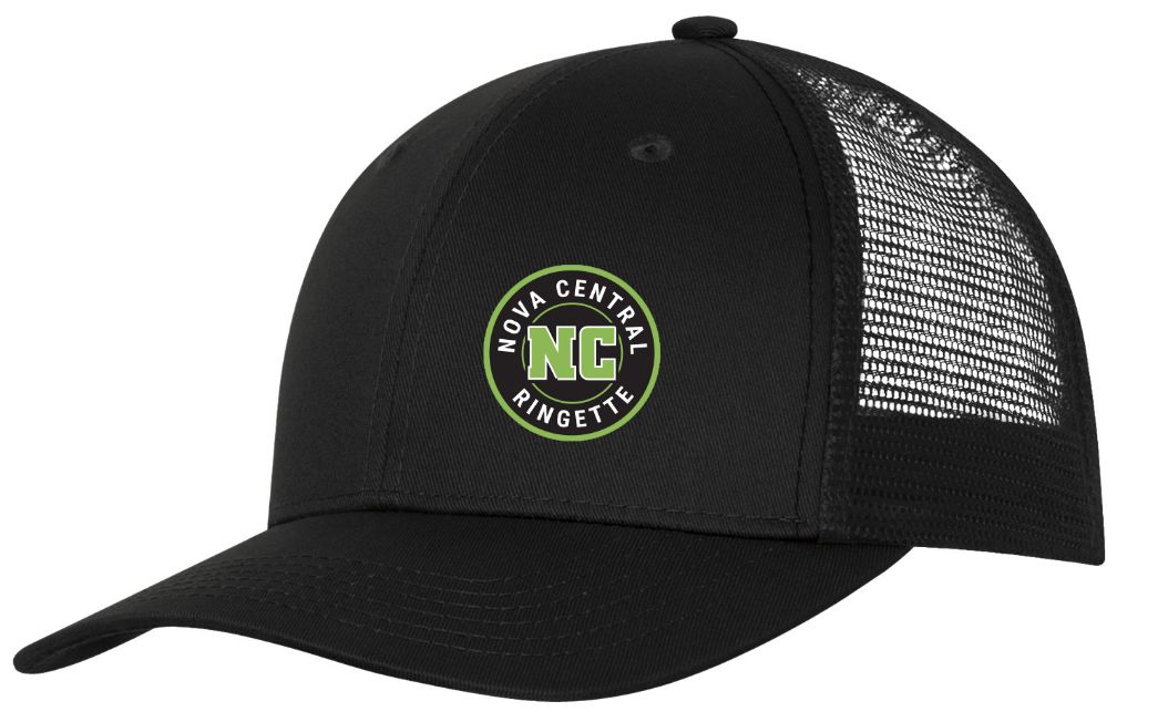 Nova Central Ringette - Black Nova Central Ringette Trucker Cap