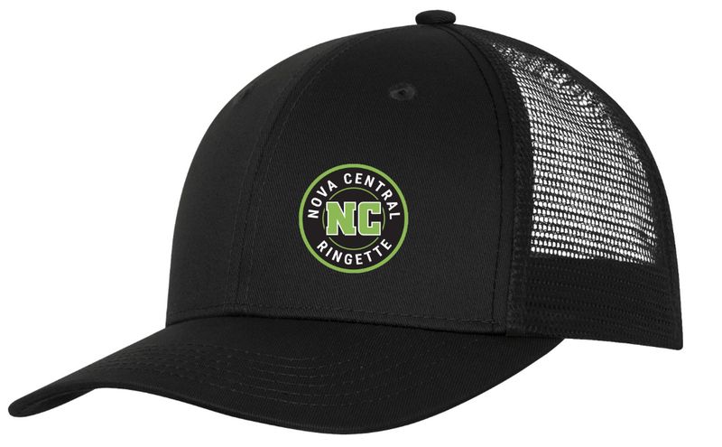 Nova Central Ringette - Black Nova Central Ringette Trucker Cap