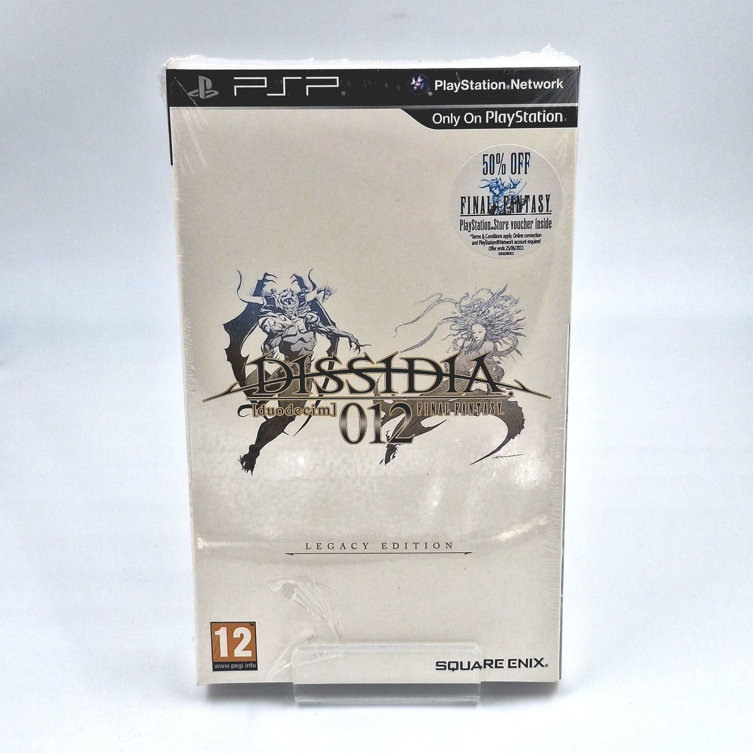 Final Fantasy Dissidia 012 Legacy Edition Sony PlayStation Portable PSP Neu Original versiegelt Originalfoto Cover Vorn