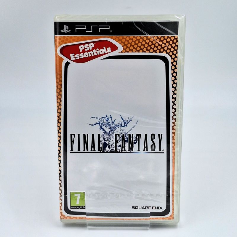 Final Fantasy I Essentials Sony PlayStation Portable PSP Neu Original versiegelt Originalfoto Cover Vorderseite