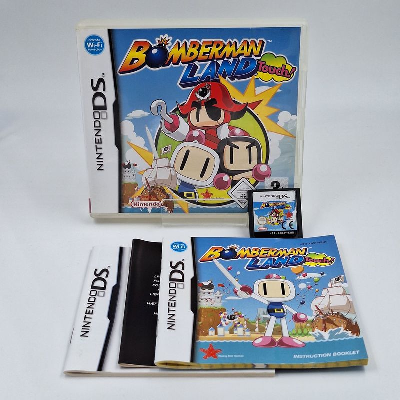 Bomberman Land Touch! (Nintendo DS) – Gebraucht CIB, komplett Modul in OVP Mit Anleitung Bomberman Land Touch Nintendo DS Gebraucht CIB Komplett Modul OVP Anleitung Originalfoto