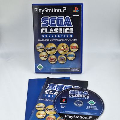 Sega Classics Collection Sony PlayStation 2 PS2 Gebraucht Spiel OVP Anleitung Originalfoto