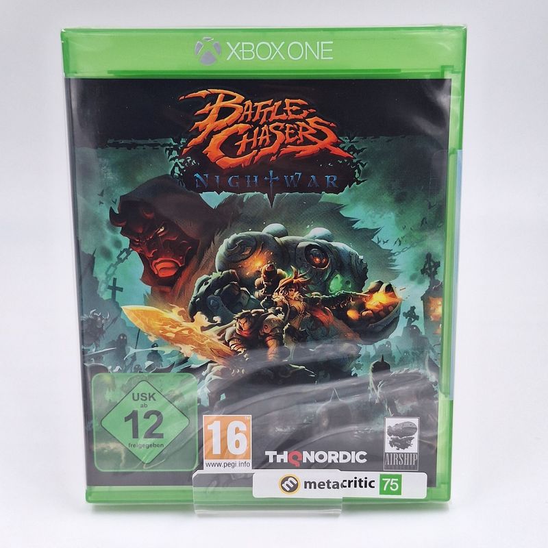 Battle Chasers Nightwar Xbox One Neu Original versiegelt Originalfoto 