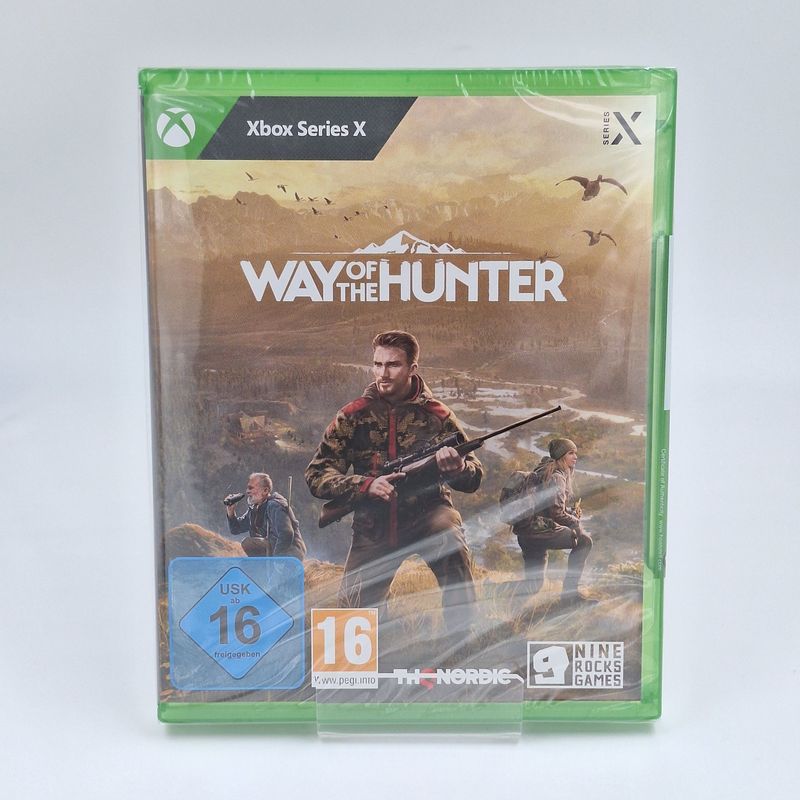 Way of the Hunter Xbox Series X Neu Original versiegelt Originalfoto Vorderseite