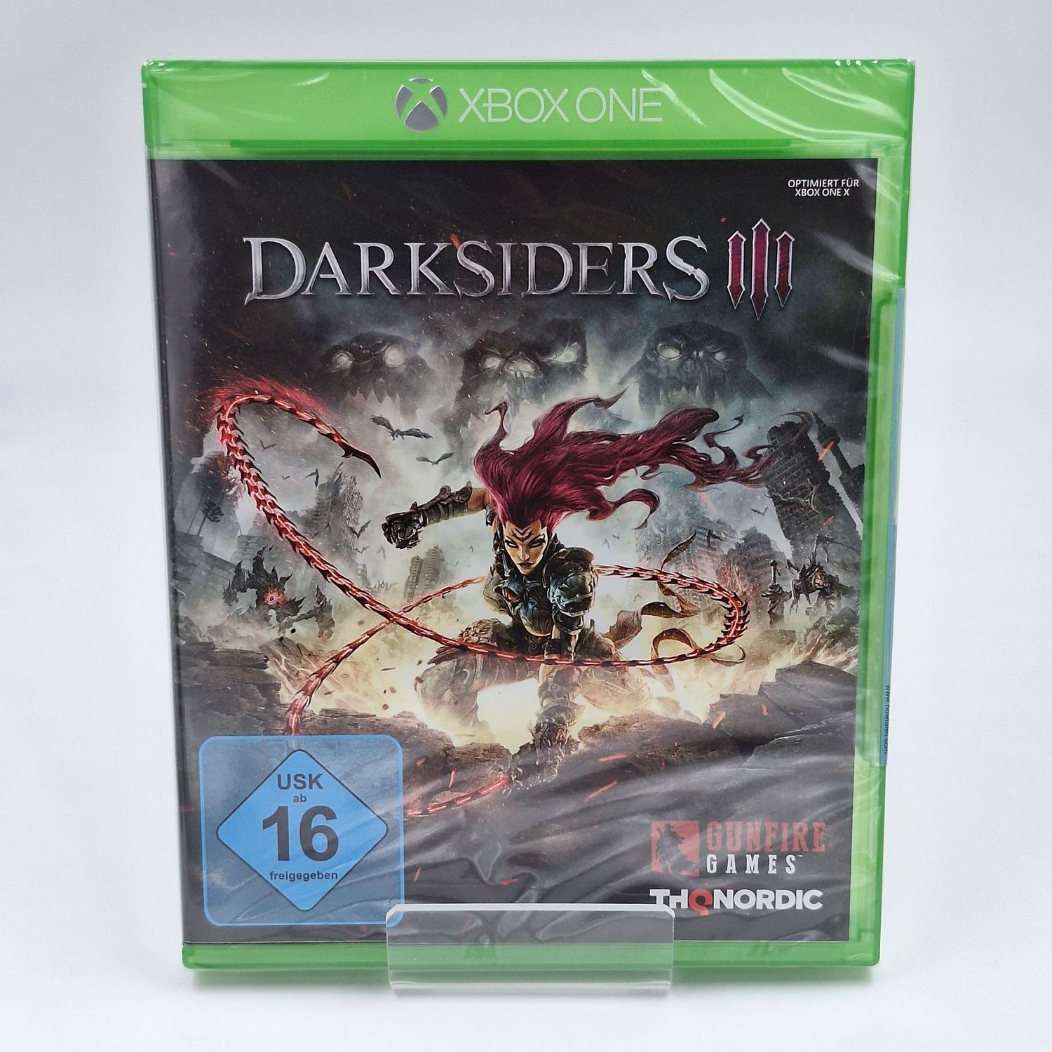 Darksiders III Xbox One Neu OVP Original versiegelt Originalfoto Cover Vorderseite