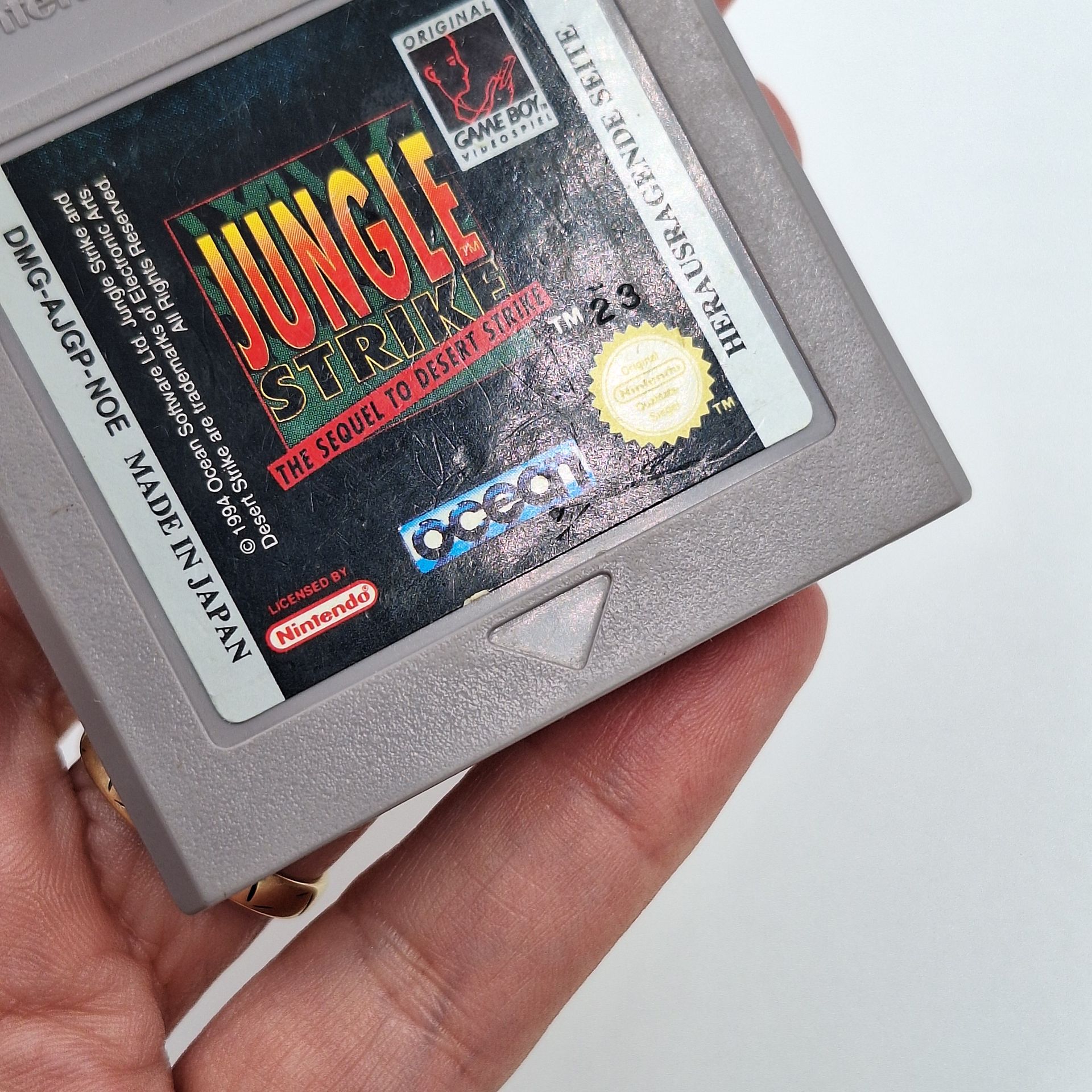 Jungle Strike The Sequel to Desert Strike Game Boy Gebraucht geprüft Spielmodul