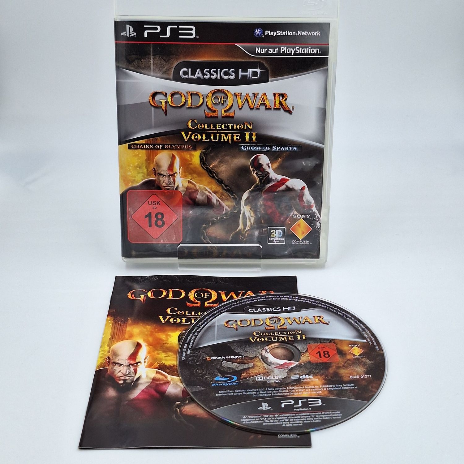 God of War Collection Volume II PlayStation 3 PS3 gebraucht komplett