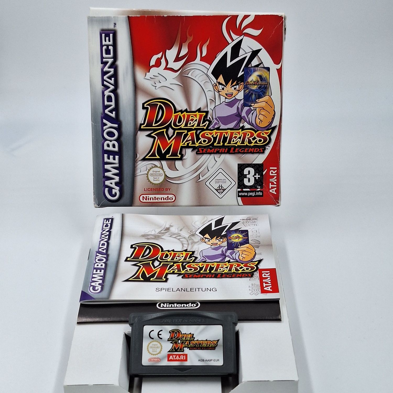Duel Masters Sempai Legends Game Boy Advance GBA gebraucht OVP Anleitung