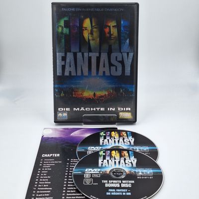 Final Fantasy Die Mächte in dir DVD 2 DVDs gebraucht komplett