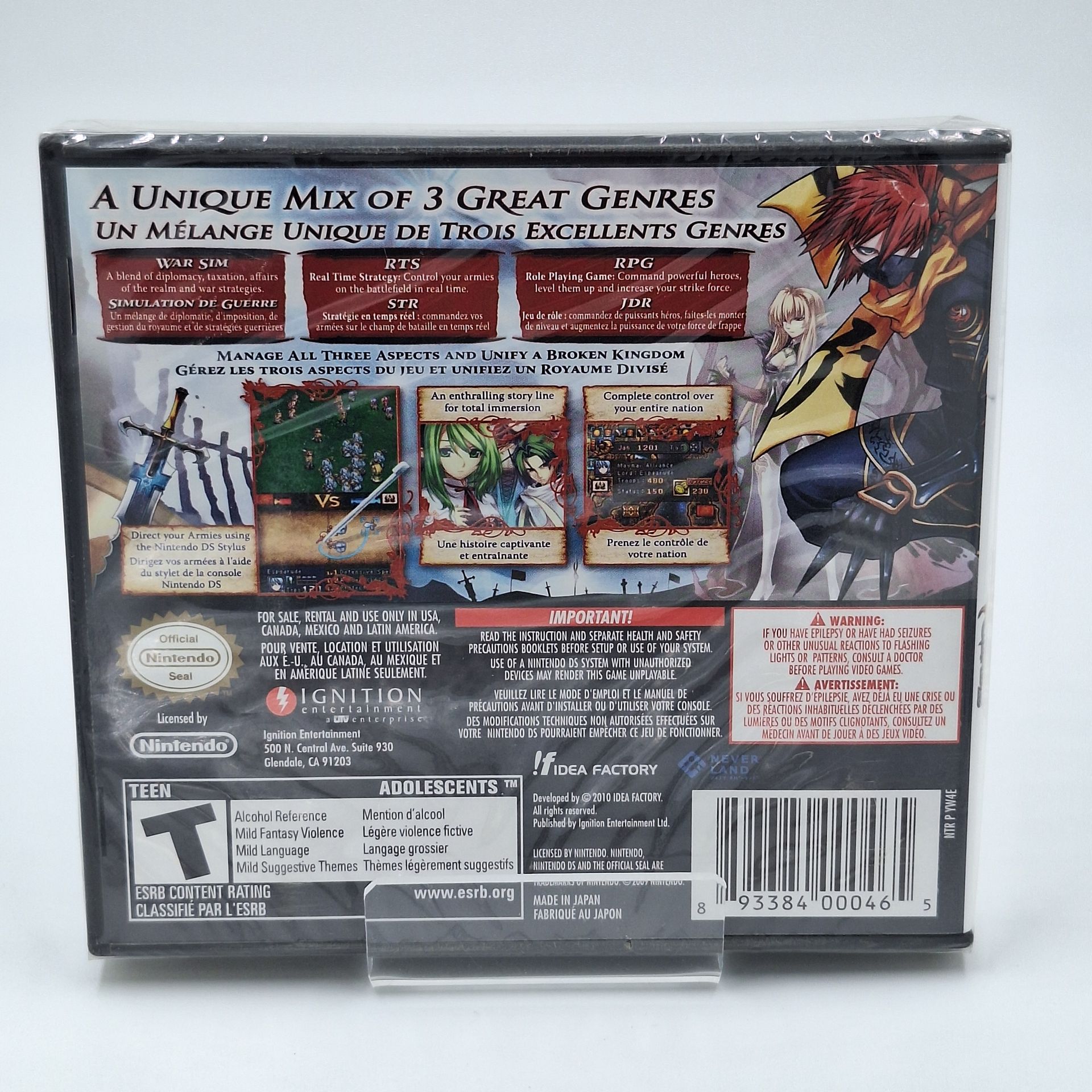 Spectral Force Genesis Nintendo DS neu OVP NTSC US Sealed