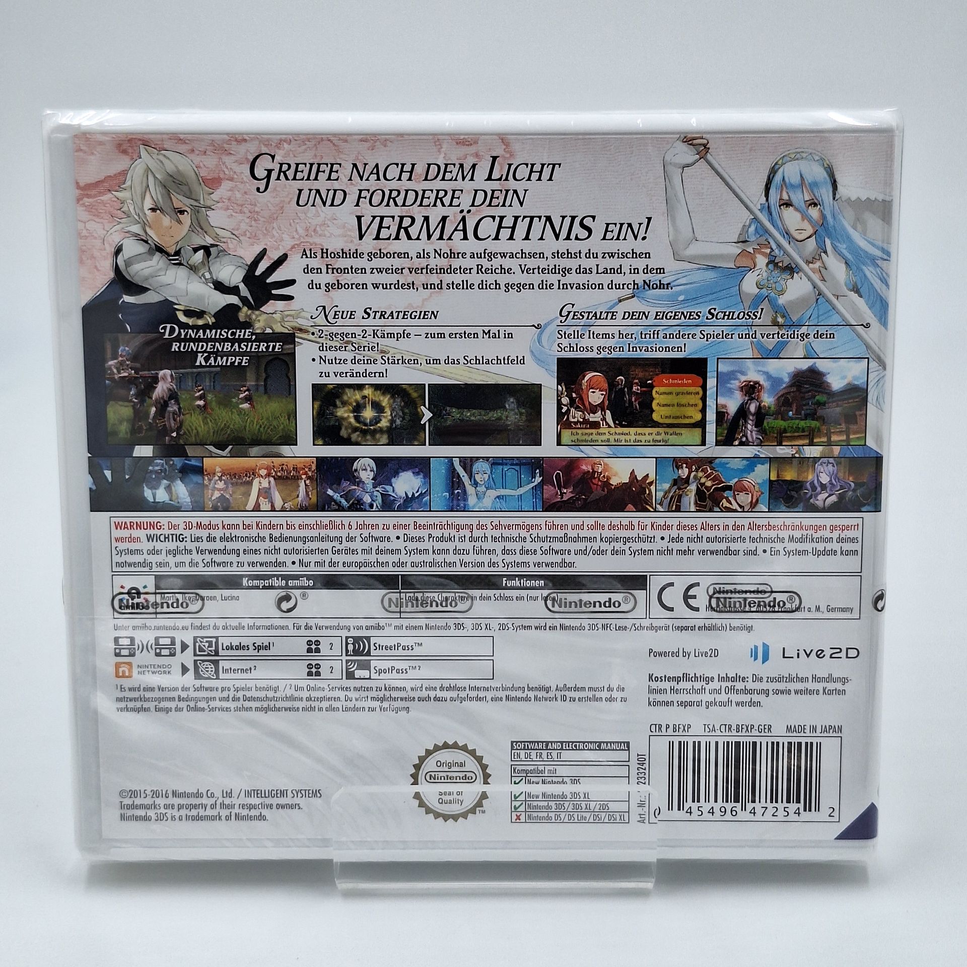 Fire Emblem Fates Vermächtnis Nintendo 3DS neu OVP