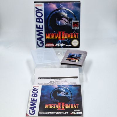 Mortal Kombat II Nintendo Game Boy Classic mit Spielmodul, Verpackung und Anleitung