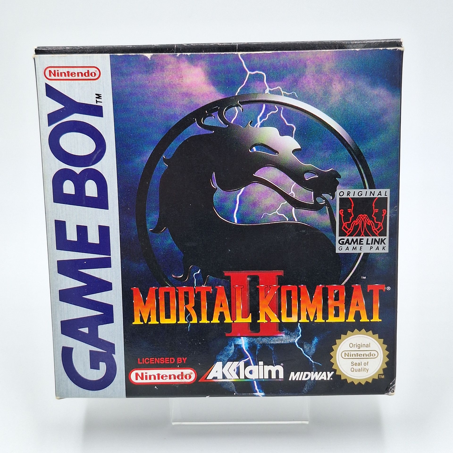 Mortal Kombat II Nintendo Game Boy Classic mit Spielmodul, Verpackung und Anleitung
