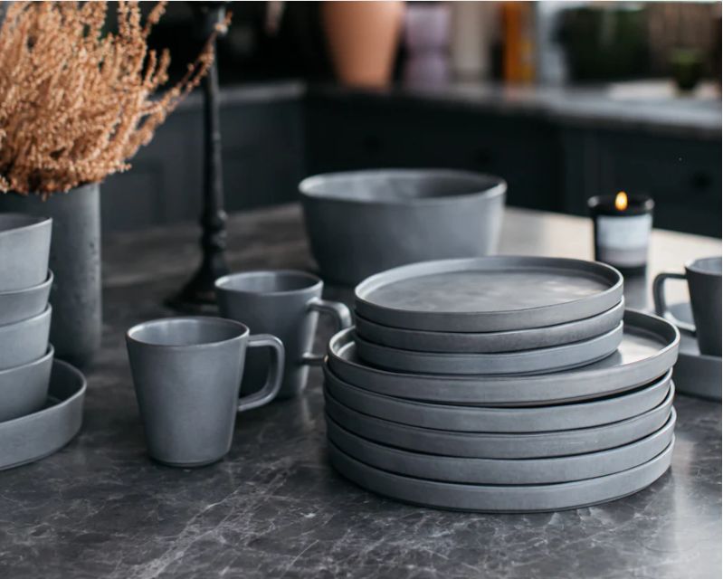 Kumla Recycled Clay Dinner Plate