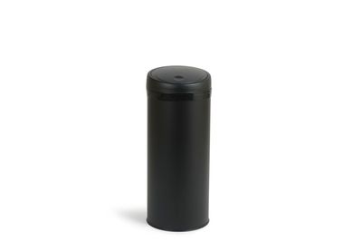 Poubelle ronde 50 L – Noir mat