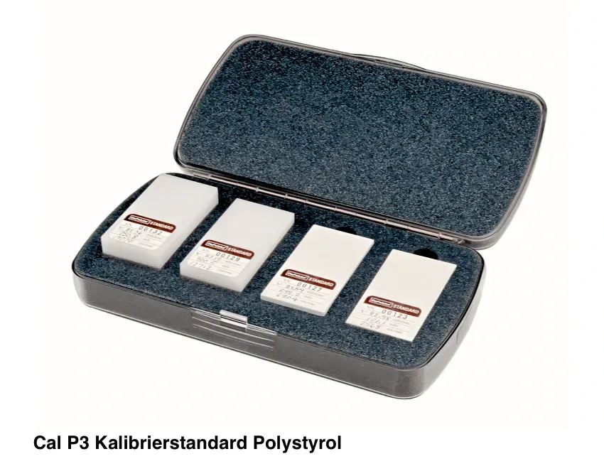Cal P3 - Zertifizierter Kalibrierstandard (ältere PosiTector 100 C-Modelle)