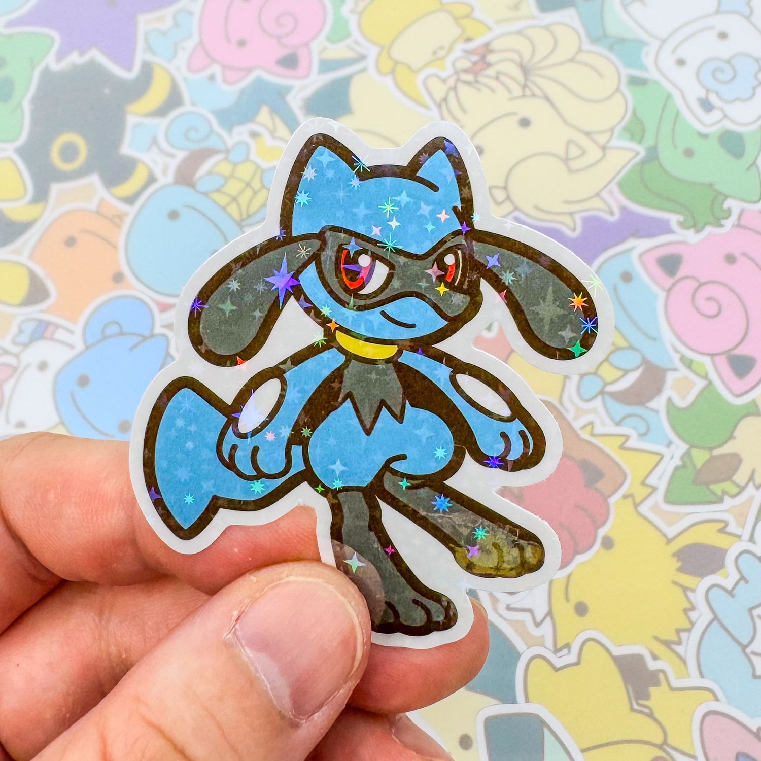 Riolu Single Sticker
