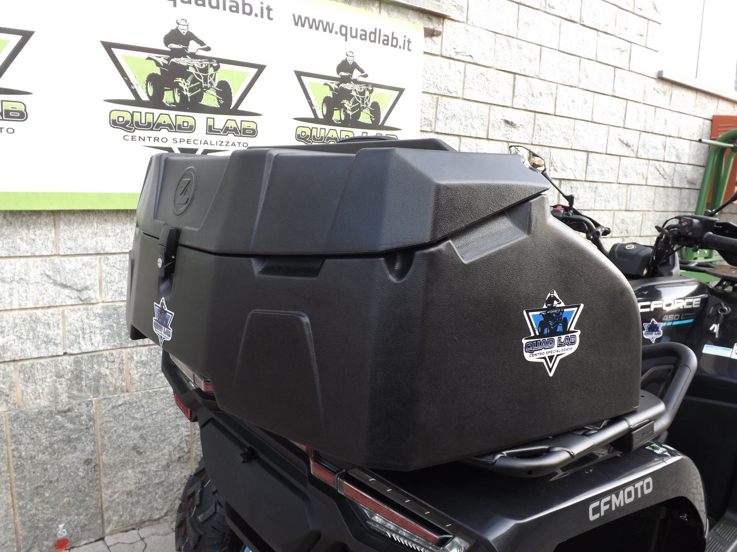 BAULE QUADLAB 95L Nero Opaco - 8.2 Kg