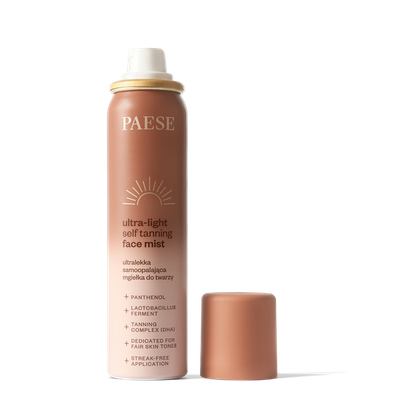 PAESE Ultra-light self tanning face mist 75ml