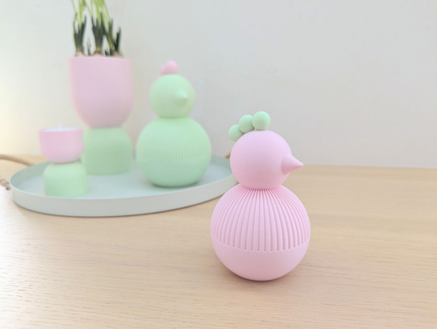 Kleine kip decoratie