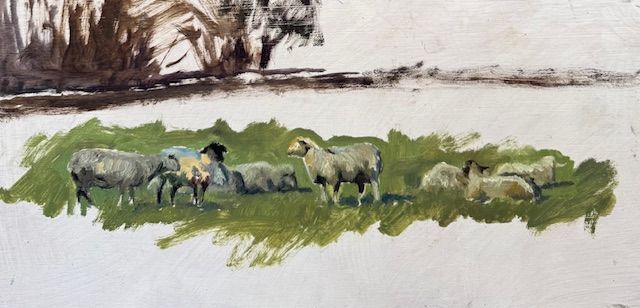 Day 27 - Sheep Study (WIP)