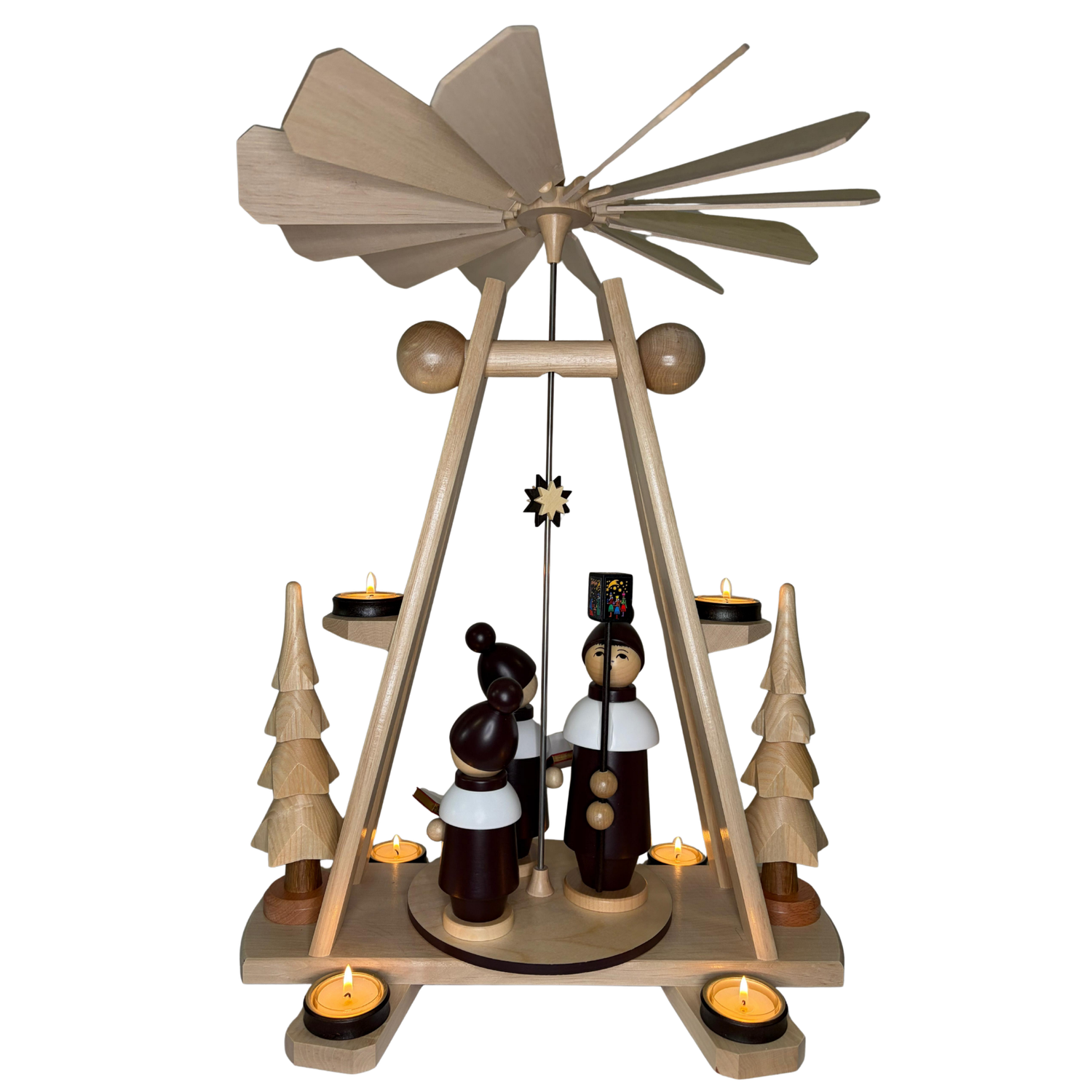 Teelichtpyramide
