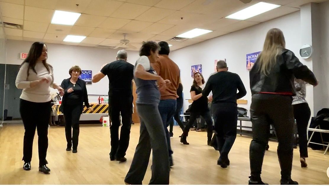 Students Salsa Practice-Social Dance Students Salsa Practice-Social Dance