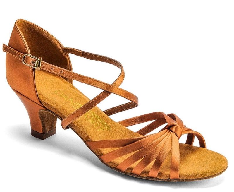 IDS Dansport, G1013, Tan Satin