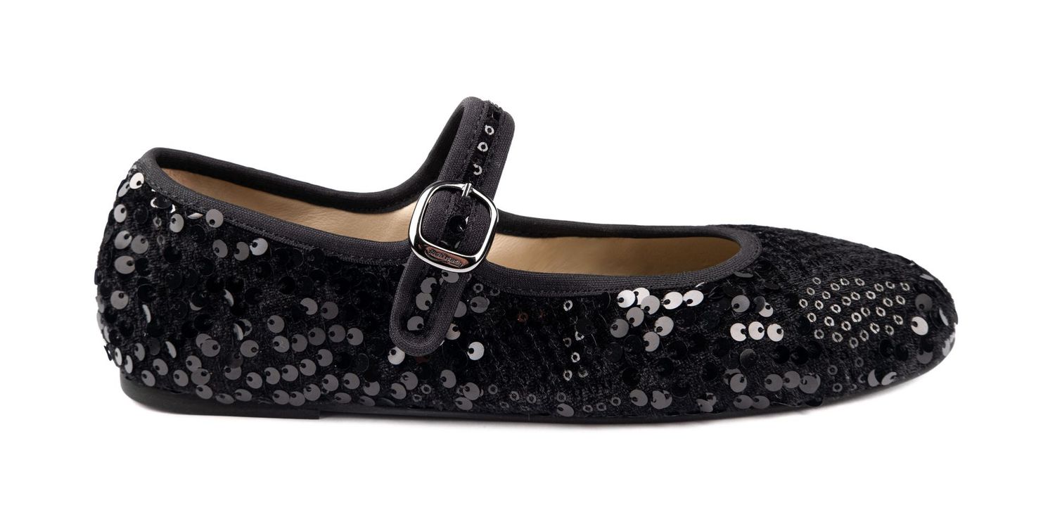 PD Ballerina Black Sequins