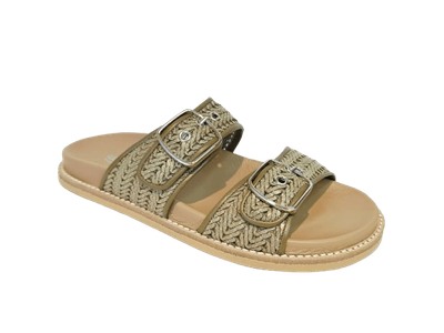 Softwaves Slipper BRIA Tresse Olive 9.34.02