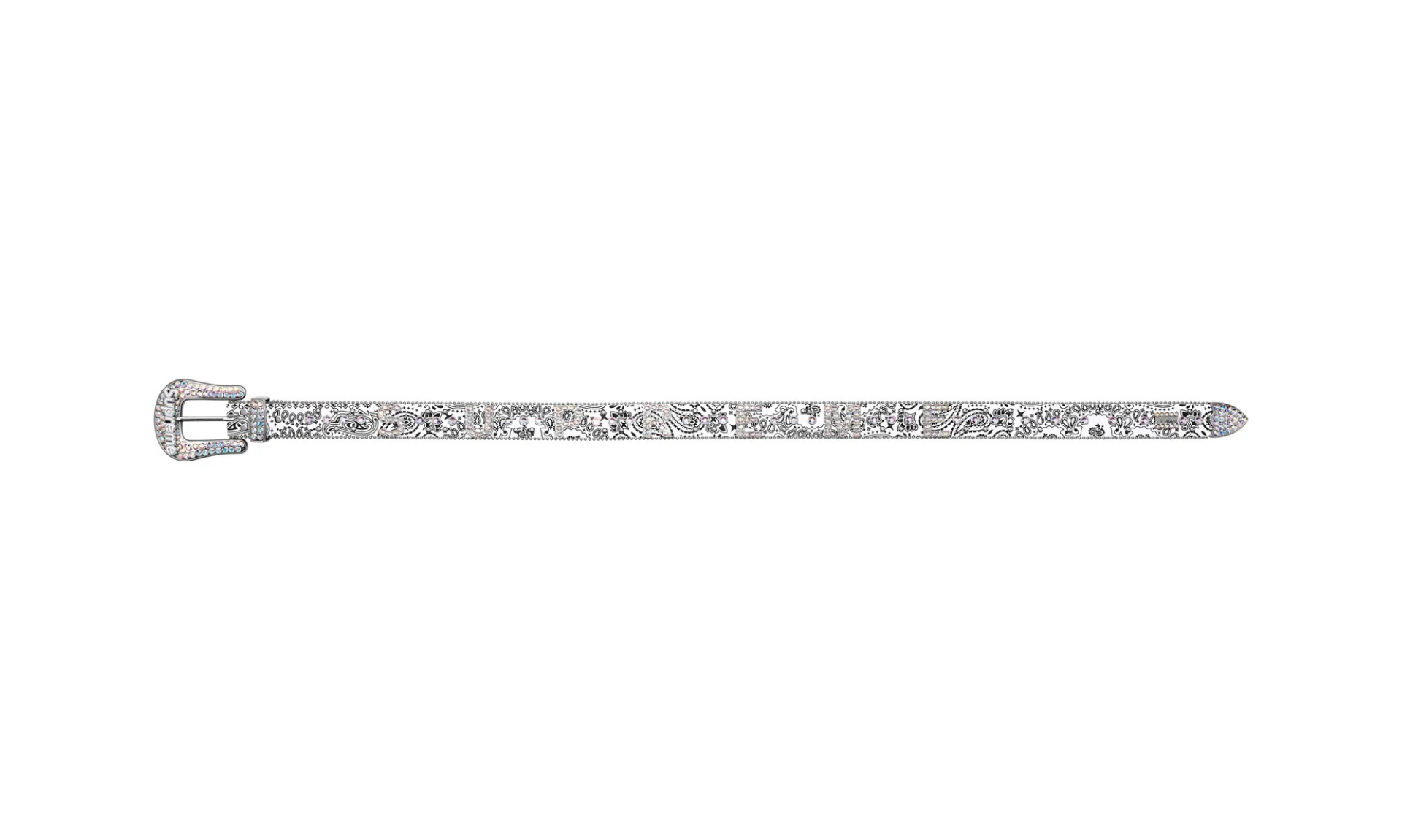 Supreme b.b. Simon Bandana Belt Silver | OVERCEZ