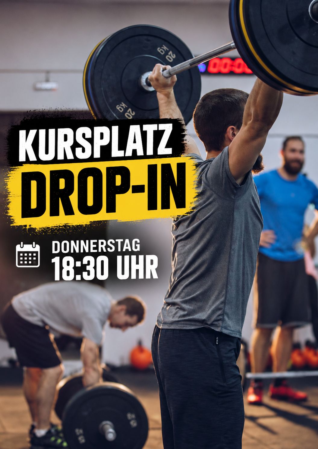 Kursplatz Drop-in – Donnerstag 18:30 Uhr