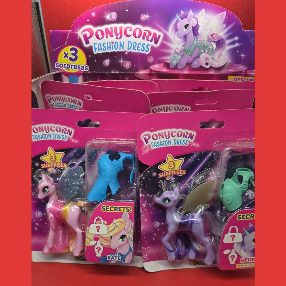 Ponycorn Fashion Dress - (6 pz)