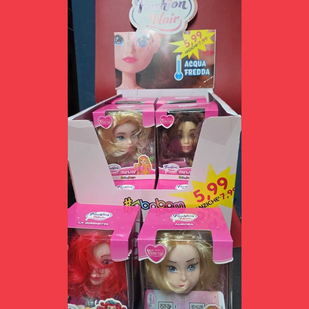 My Little Princess Fashion Hair (6 pz)