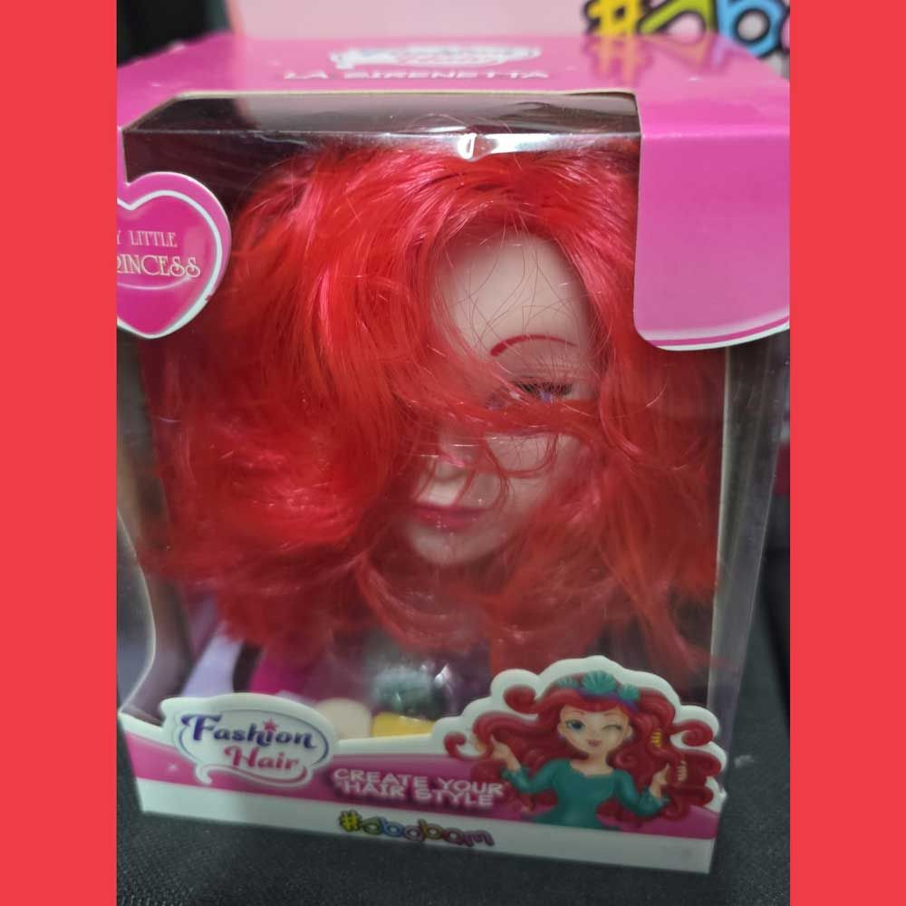 My Little Princess Fashion Hair (6 pz)