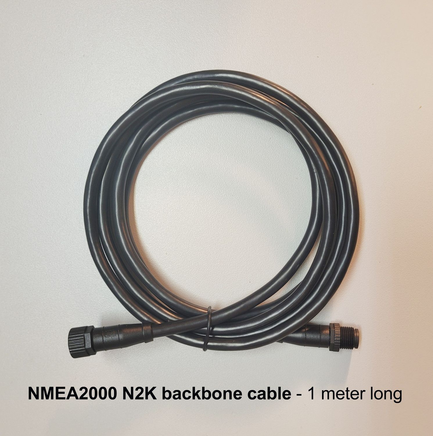 NMEA2000 N2K Verlängerungskabel 1 Meter Backbone cable 5-poliges M12 Gewinde IP67