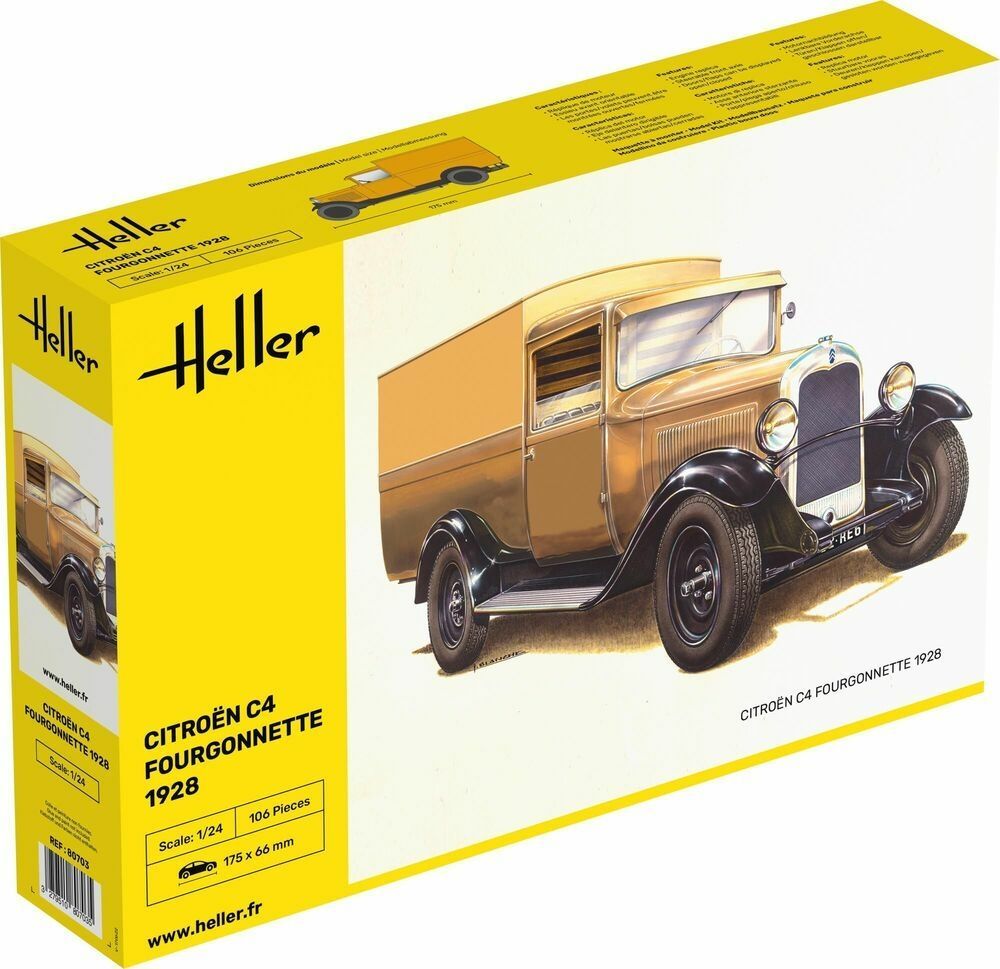 HELLER HE80703 _V 1/24 CITROEN C4 FOURGONNETTE 1928