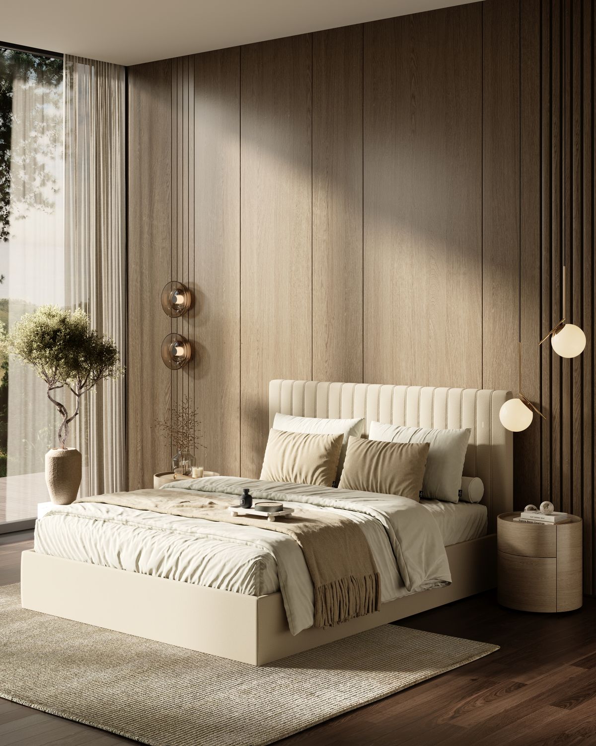 CAMA CAMILA ESTOFADA