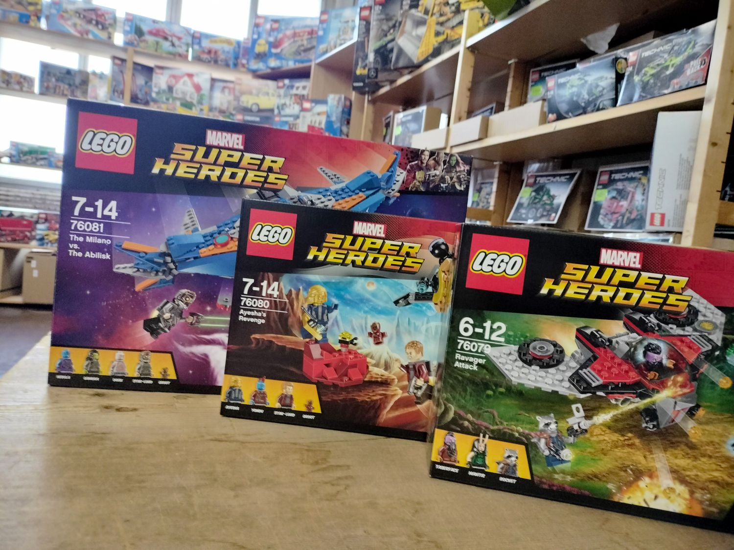 3x Lego Super Heroes Guardians of the Galaxy in OVP