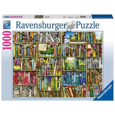 RAVENSBURGER 1000PC PUZZLE THE BIZARRE BOOKSHOP-RVG-19137