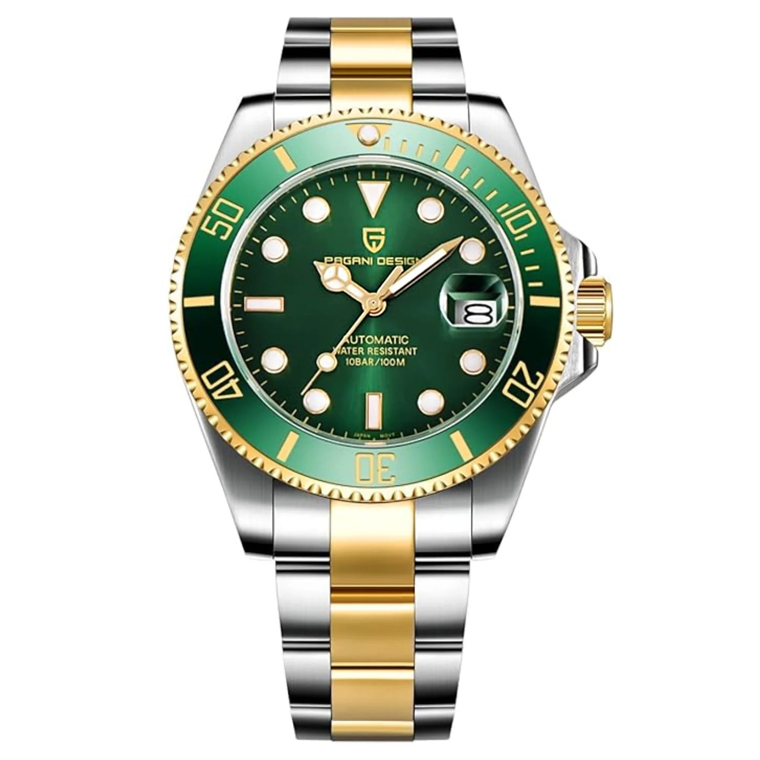 Pagani Design PD-1639 Submariner Miyota 8215 Automat 10ATM/100M