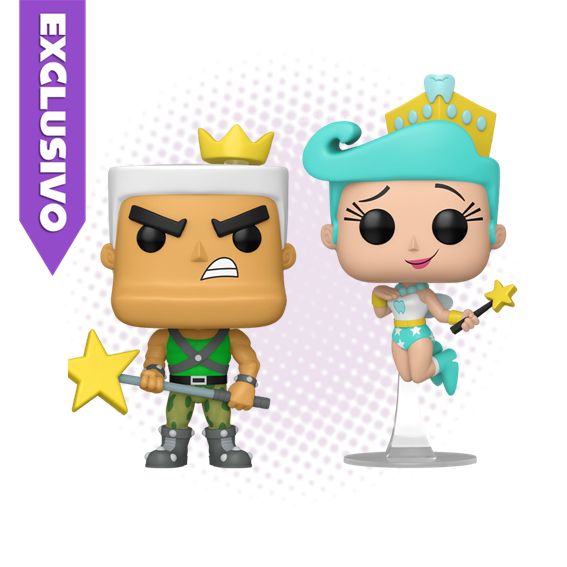 Funko Pop! 2 pack Jorgen Von Strangle &amp; Tooth Fairy (2025 Summer Convention) - Fairly Oddparents