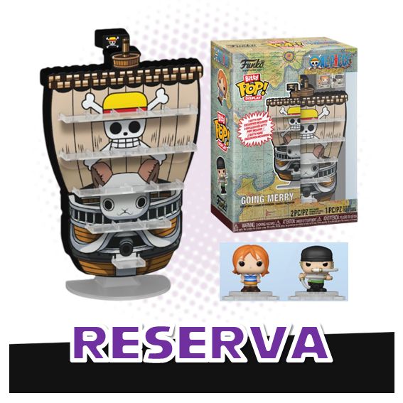 Bitty Pop! Display Going Merry - One Piece RESERVA Bitty Pop! Display Going Merry - One Piece RESERVA
