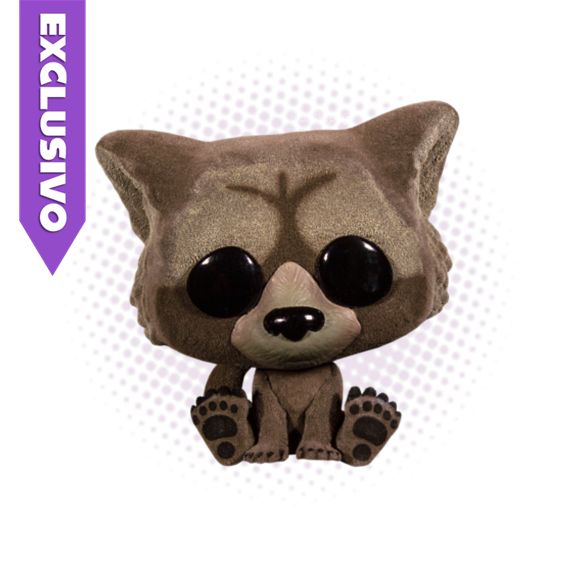 Funko Pop! Baby Rocket 1208 (SE) (Flocked) - Marvel