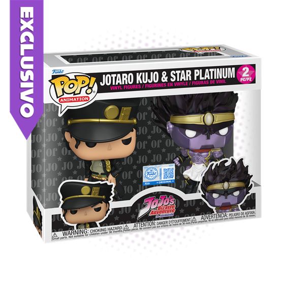 Funko Pop! 2 pack Jotaro Kujo &amp; Star Platinum (SE) - Jojo's Bizarre Adventure