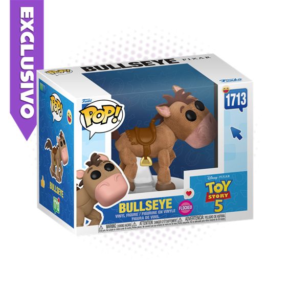 Funko Pop! Bullseye 1713 (SE) (Flocked) Premium - Disney Toy Story
