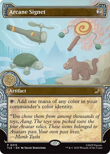Magic the Gathering Arcane Signet Avatar The Last Airbender Eternal