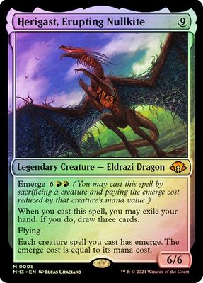 Magic the Gathering Herigast, Erupting Nullkite Foil Modern Horizons 3