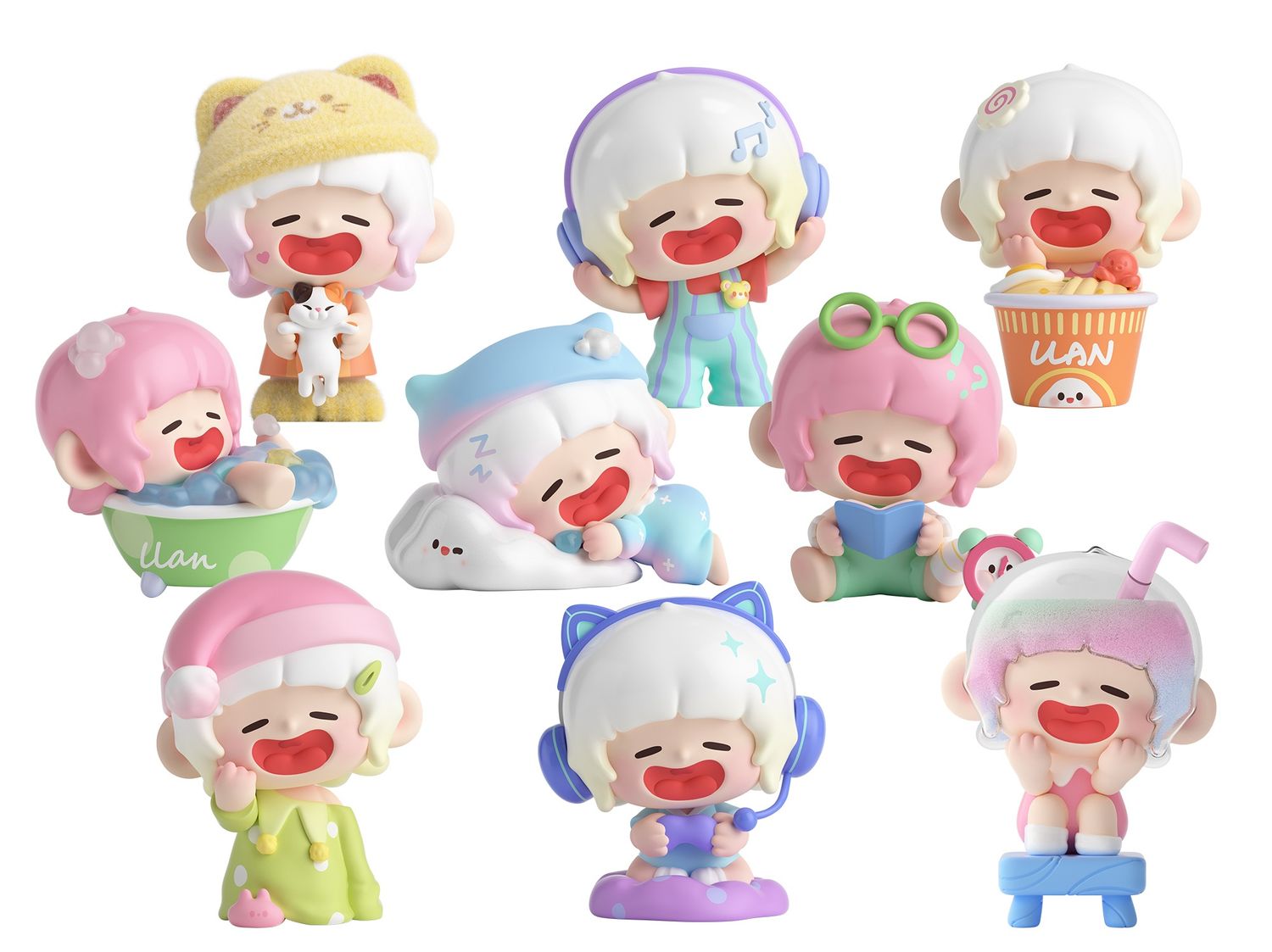 PRE-ORDER Good Smile Lazy Home Diary 8pcc PDQ Blind Box Figures